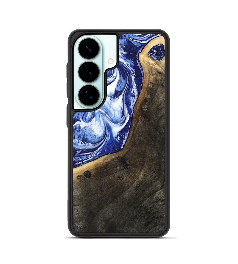 Galaxy S26 Wood Phone Case - Veva (Blue, 802892)