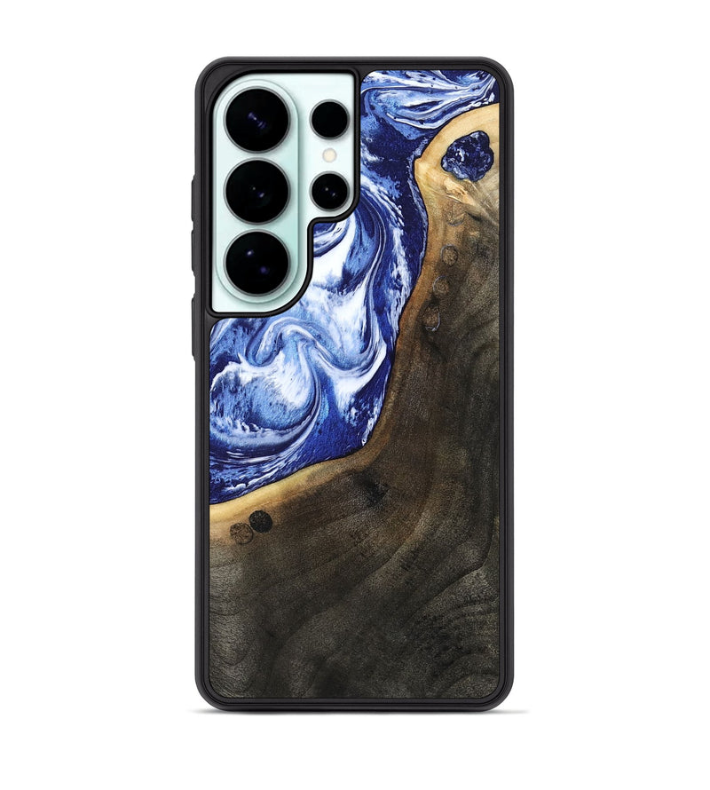 Galaxy S26 Ultra Wood Phone Case - Veva (Blue, 802892)