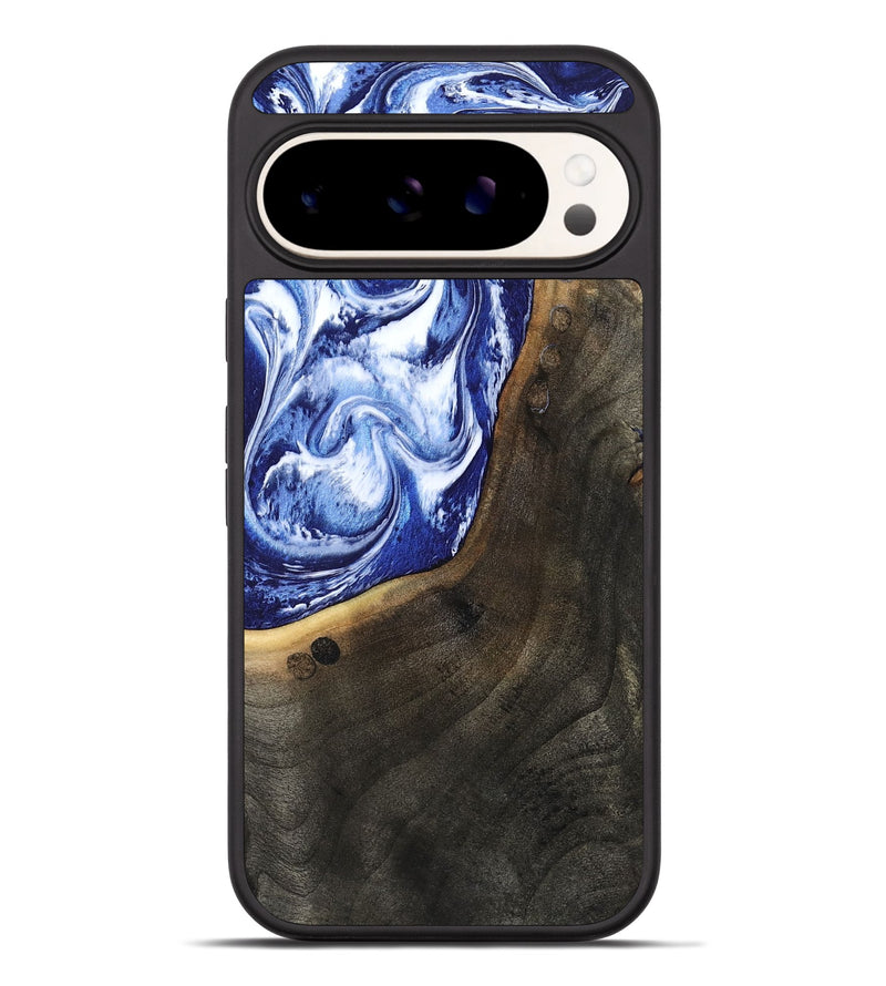Pixel 9 Pro XL Wood Phone Case - Veva (Blue, 802892)