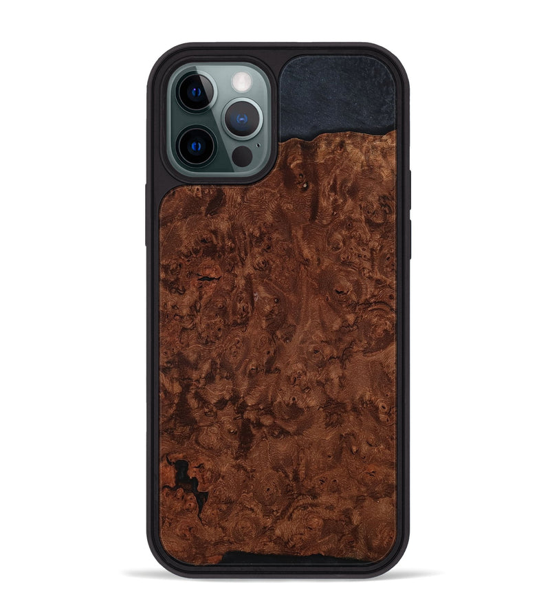 iPhone 12 Pro Max Wood Phone Case - Keegan (Wood Burl, 802895)