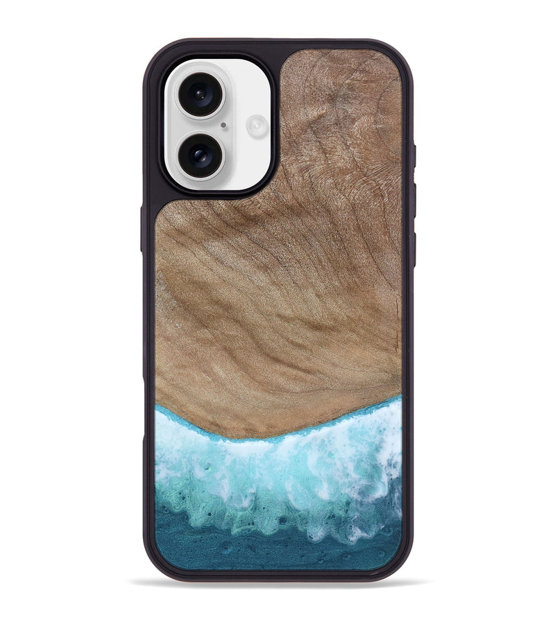 iPhone 16 Plus Wood Phone Case - Aleah (Coastal, 802946)