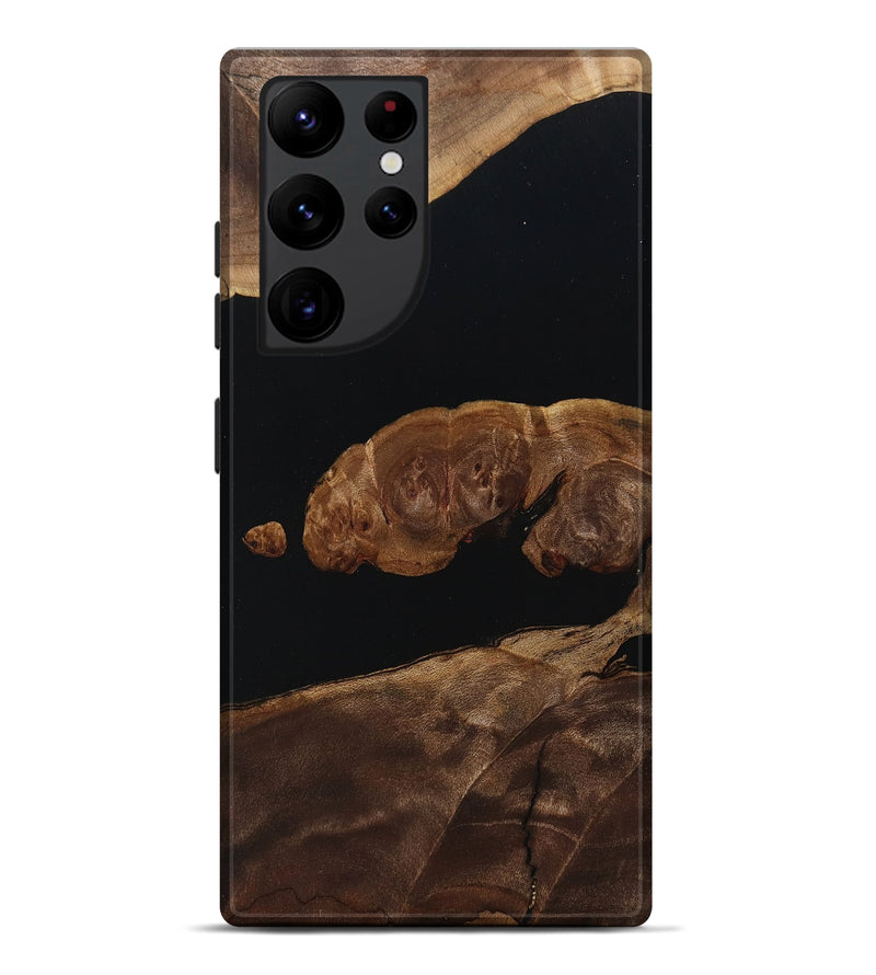 Galaxy S22 Ultra Wood Live Edge Phone Case - Leilani (Wood Burl, 803017)
