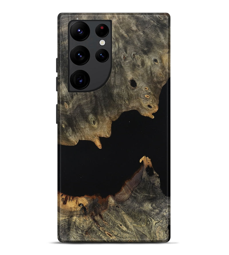 Galaxy S22 Ultra Wood Live Edge Phone Case - Rilla (Wood Burl, 803034)