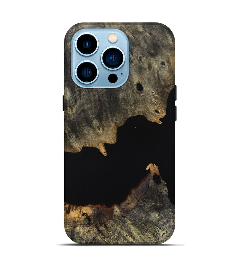 iPhone 14 Pro Wood Live Edge Phone Case - Rilla (Wood Burl, 803034)