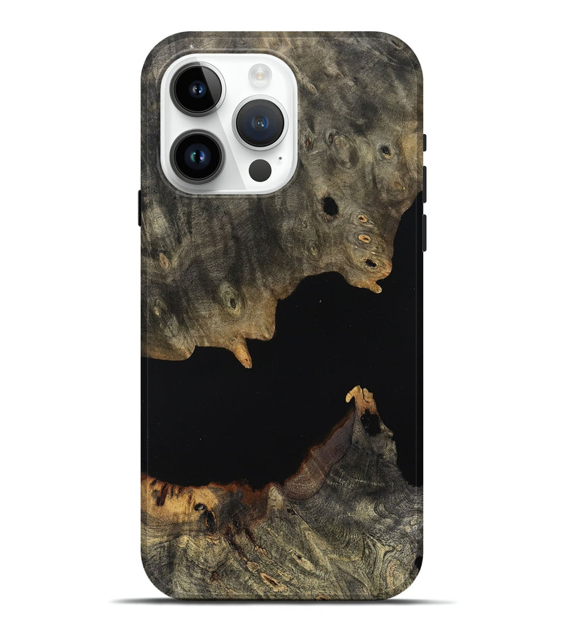 iPhone 15 Pro Max Wood Live Edge Phone Case - Rilla (Wood Burl, 803034)
