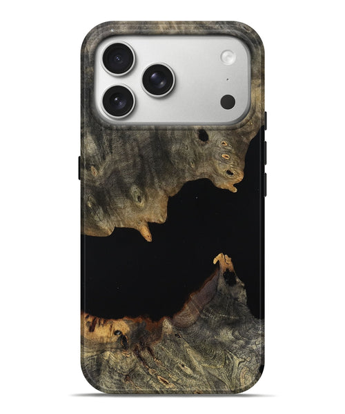 iPhone 17 Pro Max Wood Live Edge Phone Case - Rilla (Wood Burl, 803034)
