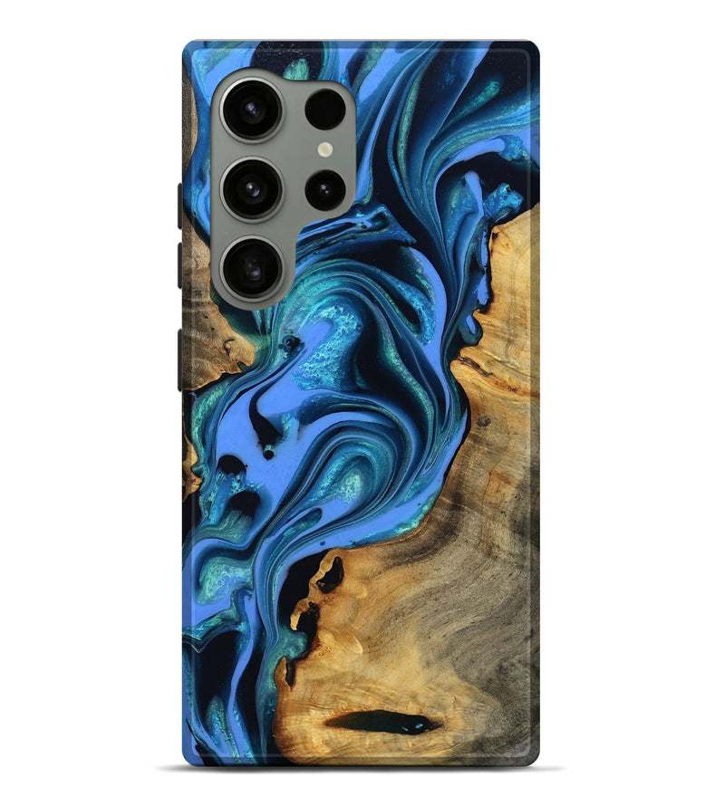 Galaxy S24 Ultra Wood Live Edge Phone Case - Mercy (Ombre, 803042)