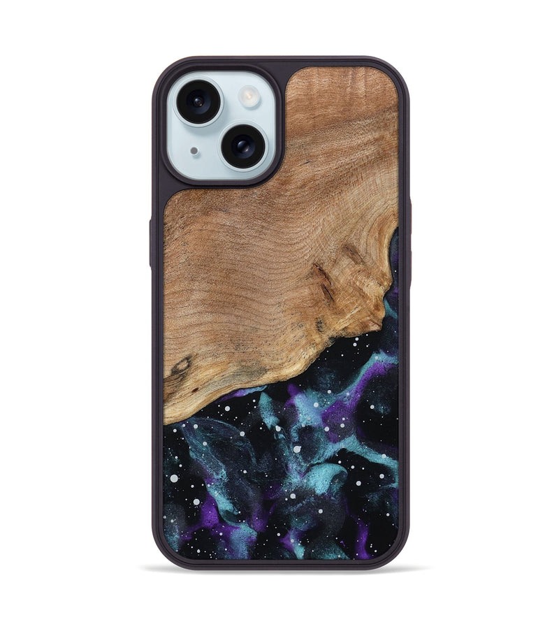 iPhone 15 Wood Phone Case - Queen (Cosmos, 803069)