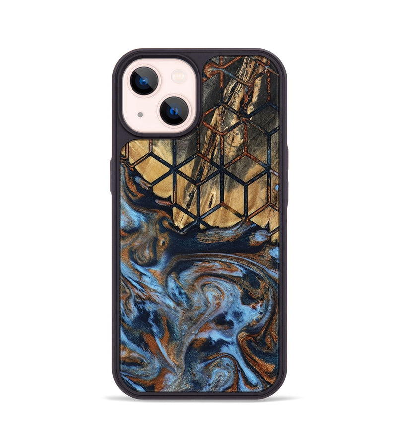 iPhone 14 Wood Phone Case - Emilee (Pattern, 803149)