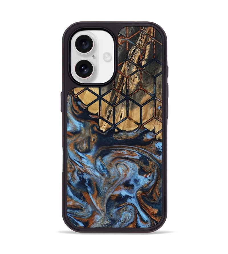 iPhone 17 Wood Phone Case - Emilee (Pattern, 803149)