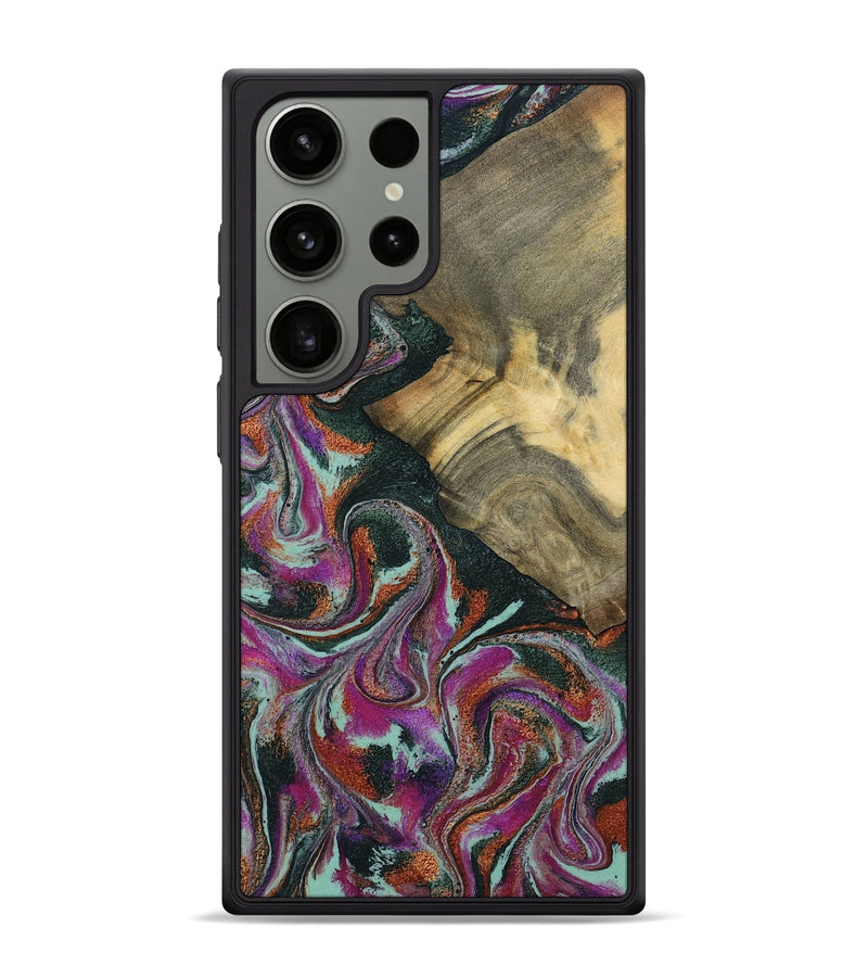 Galaxy S24 Ultra Wood Phone Case - Floy (Green, 803160)