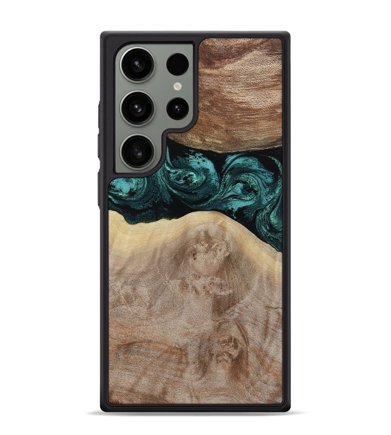 Galaxy S24 Ultra Wood Phone Case - Journi (Green, 803167)