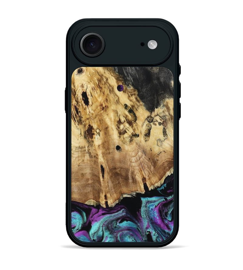 iPhone 17 Air Wood Phone Case - Lillian (Purple, 803180)