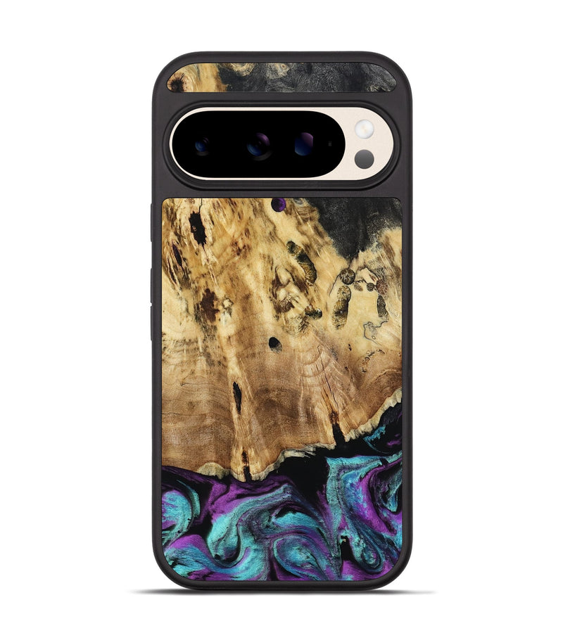 Pixel 10 Wood Phone Case - Lillian (Purple, 803180)