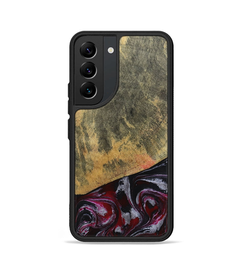 Galaxy S22 Wood Phone Case - Reign (Red, 803233)