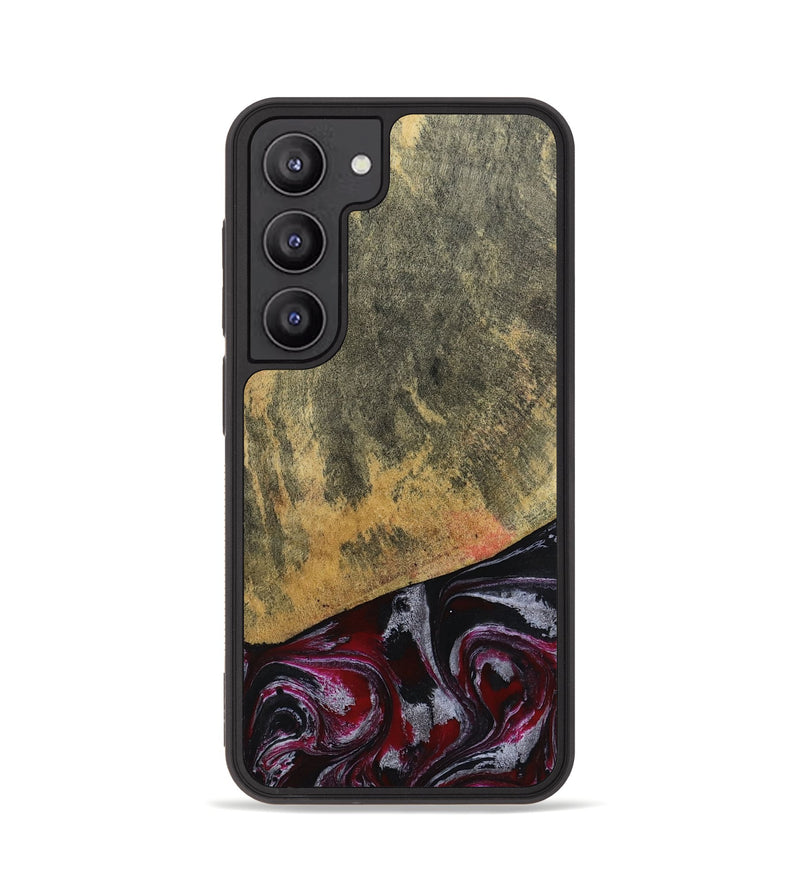 Galaxy S23 Wood Phone Case - Reign (Red, 803233)