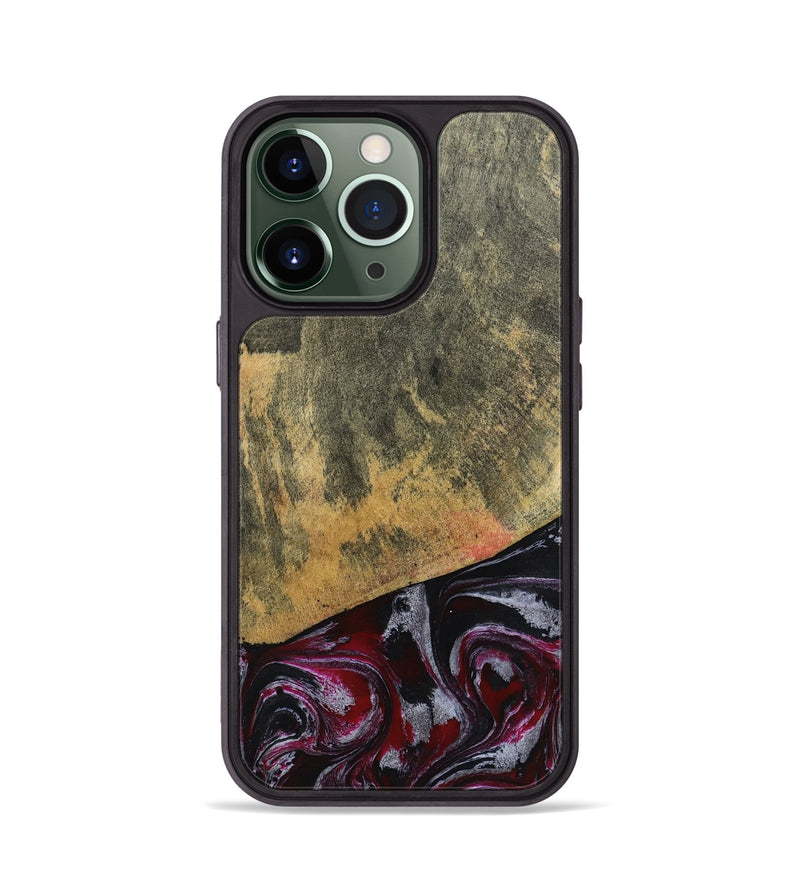 iPhone 13 Pro Wood Phone Case - Reign (Red, 803233)