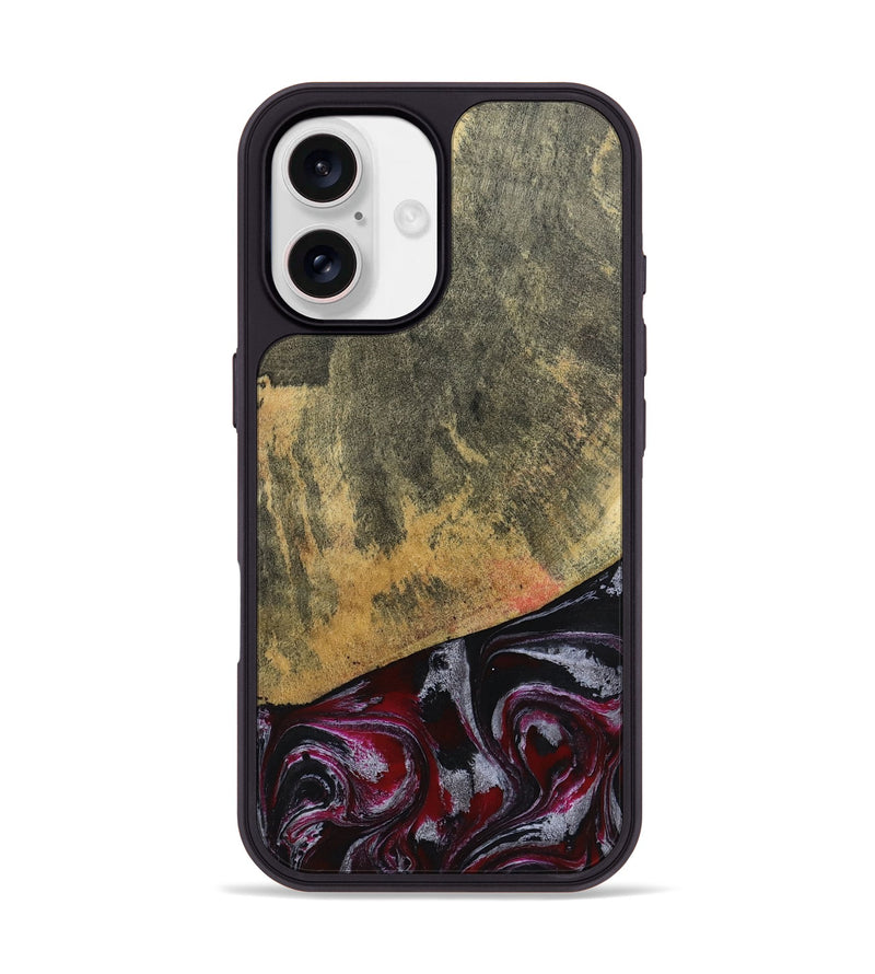 iPhone 17 Wood Phone Case - Reign (Red, 803233)