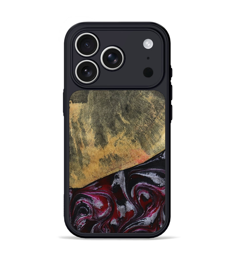 iPhone 17 Pro Wood Phone Case - Reign (Red, 803233)
