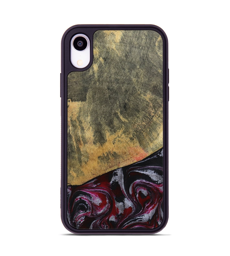 iPhone Xr Wood Phone Case - Reign (Red, 803233)