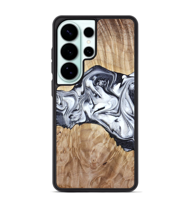 Galaxy S26 Ultra Wood Phone Case - Haiden (Black & White, 803240)