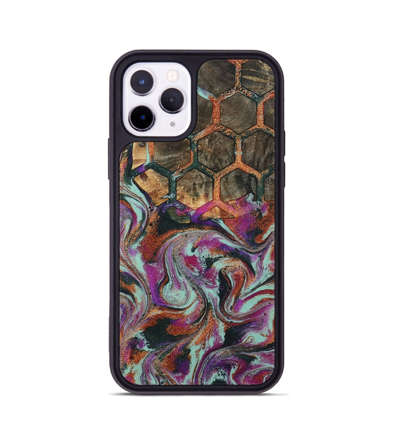 iPhone 11 Pro Wood Phone Case - Sharron (Pattern, 803254)