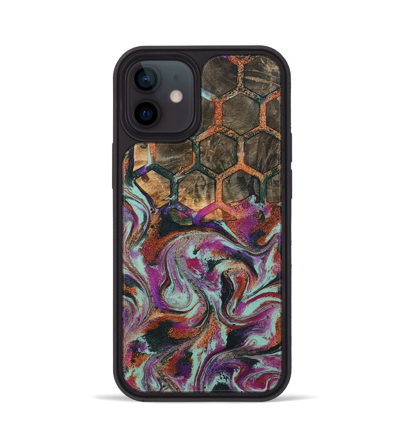 iPhone 12 Wood Phone Case - Sharron (Pattern, 803254)