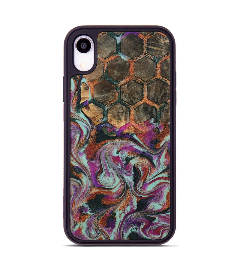 iPhone Xr Wood Phone Case - Sharron (Pattern, 803254)