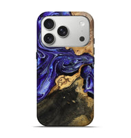 iPhone 17 Pro Wood Live Edge Phone Case - Sue (Purple, 803275)