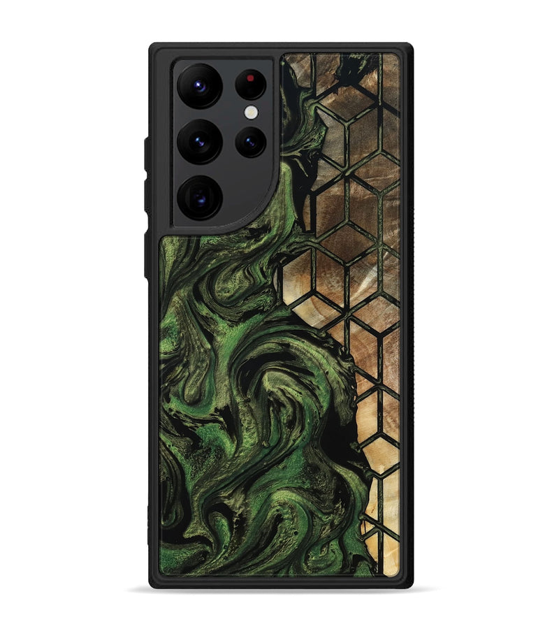 Galaxy S22 Ultra Wood Phone Case - Vera (Pattern, 803300)