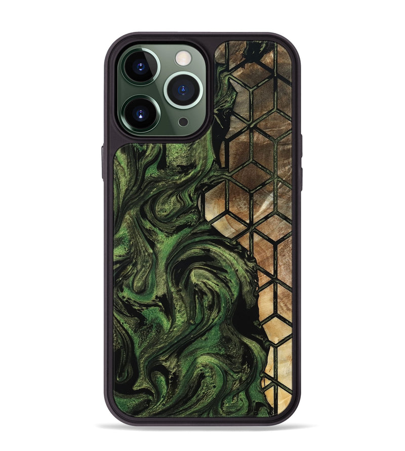 iPhone 13 Pro Max Wood Phone Case - Vera (Pattern, 803300)