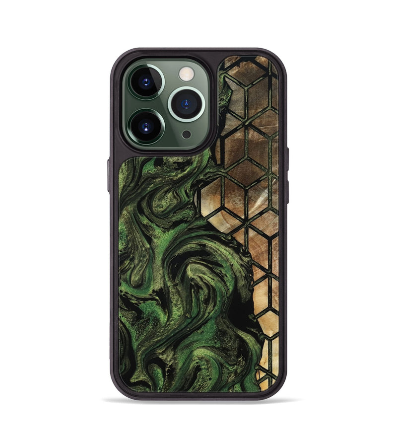 iPhone 13 Pro Wood Phone Case - Vera (Pattern, 803300)