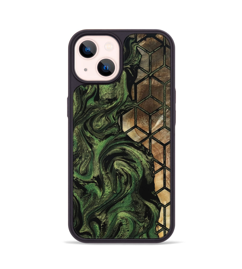 iPhone 14 Wood Phone Case - Vera (Pattern, 803300)