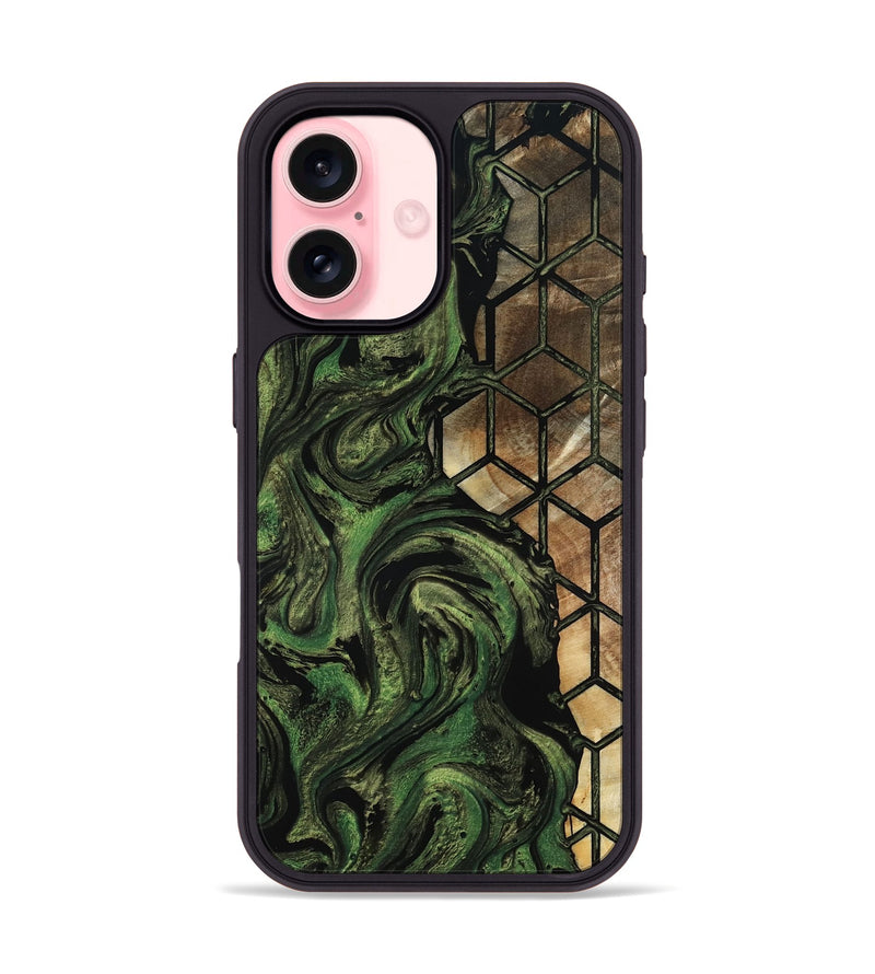 iPhone 16 Wood Phone Case - Vera (Pattern, 803300)