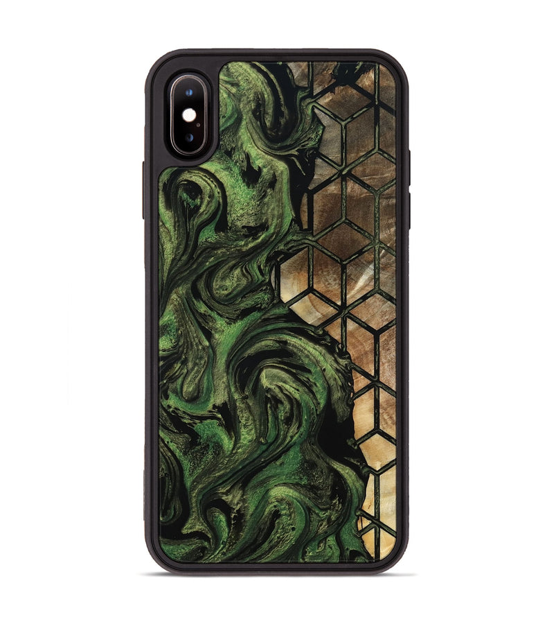 iPhone Xs Max Wood Phone Case - Vera (Pattern, 803300)