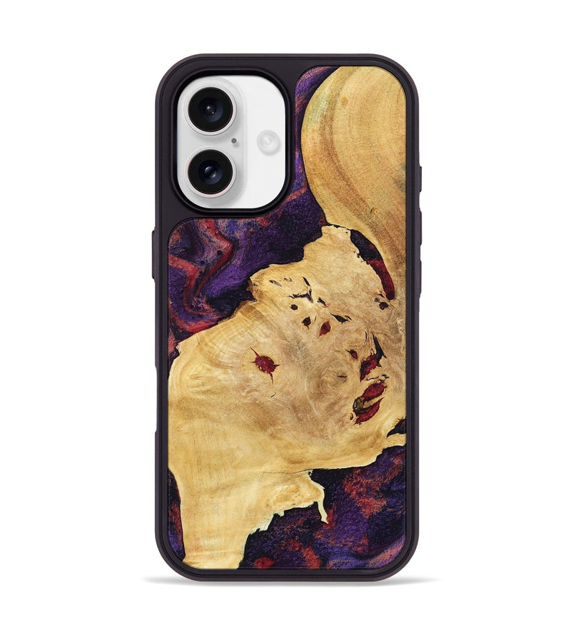 iPhone 17 Wood Phone Case - Eileen (Red, 803407)