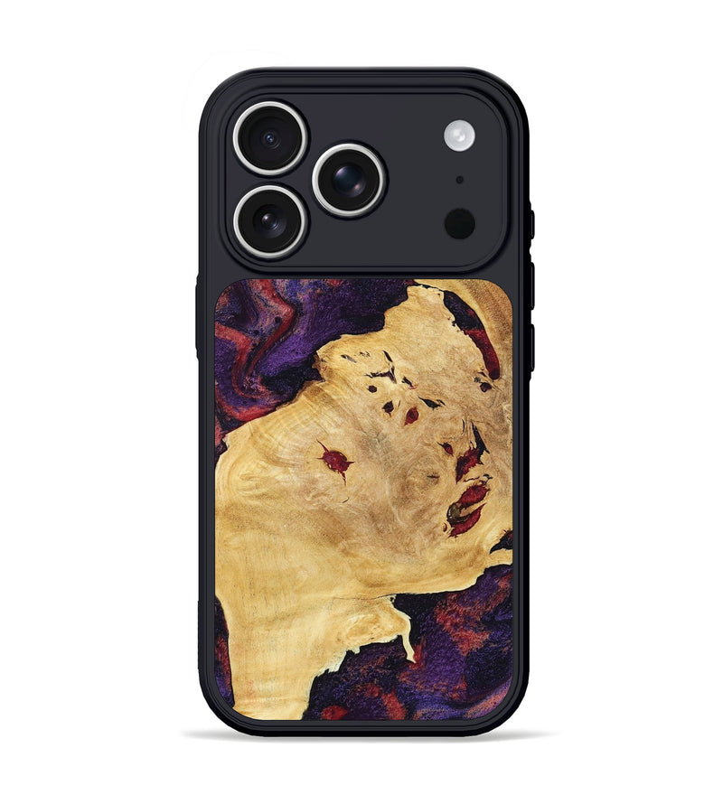 iPhone 17 Pro Wood Phone Case - Eileen (Red, 803407)