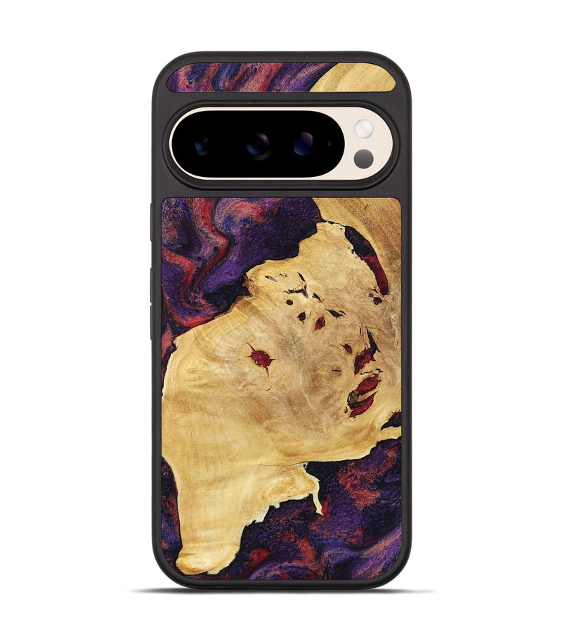 Pixel 10 Wood Phone Case - Eileen (Red, 803407)