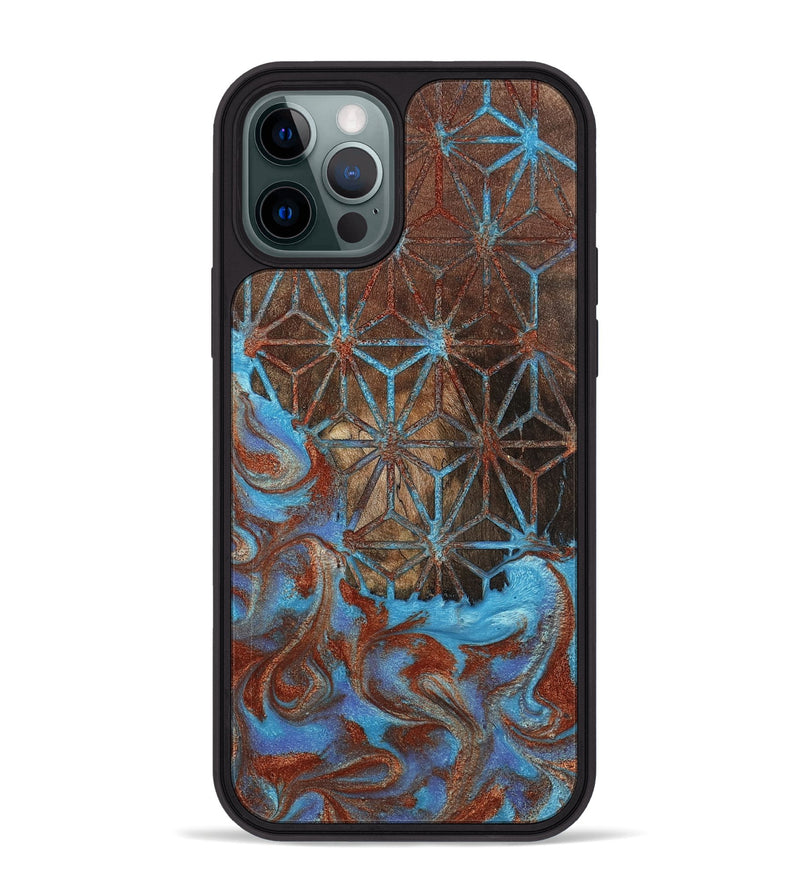 iPhone 12 Pro Max Wood Phone Case - Jaliyah (Pattern, 803426)