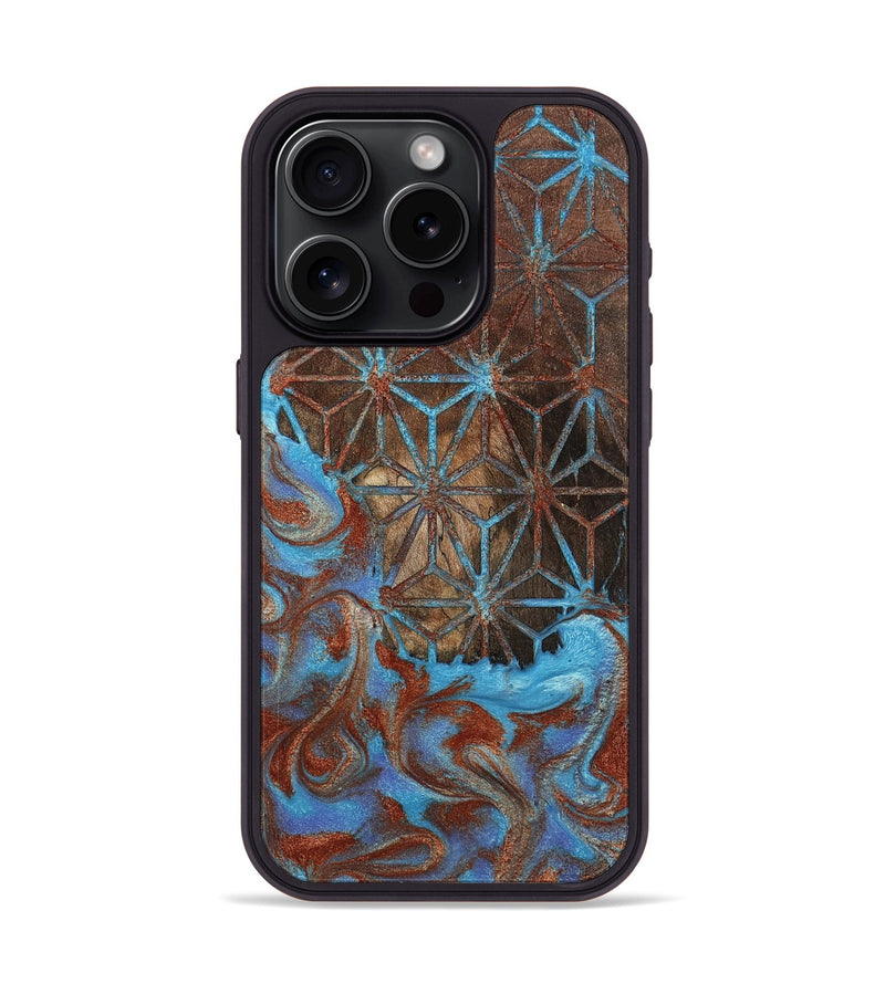 iPhone 15 Pro Wood Phone Case - Jaliyah (Pattern, 803426)