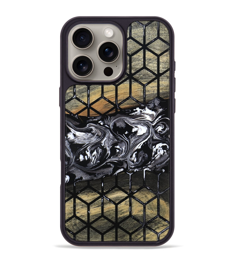iPhone 16 Pro Max Wood Phone Case - Janie (Pattern, 803427)