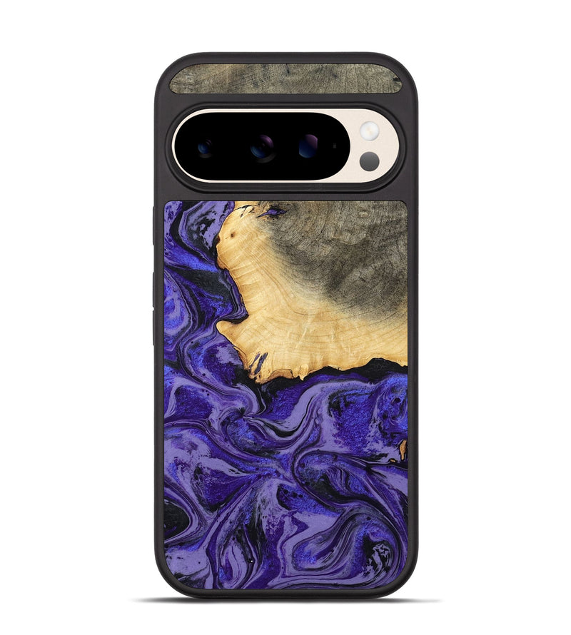 Pixel 10 Wood Phone Case - Debrah (Purple, 803439)