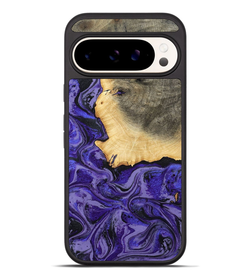 Pixel 10 Pro XL Wood Phone Case - Debrah (Purple, 803439)