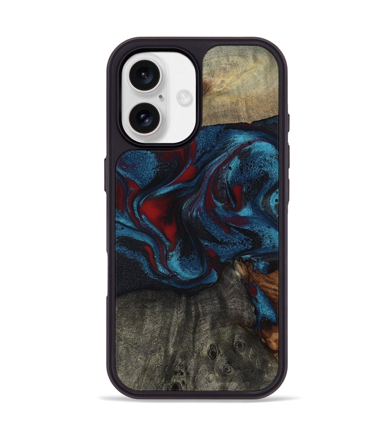 iPhone 17 Wood Phone Case - Blanca (Red, 803441)