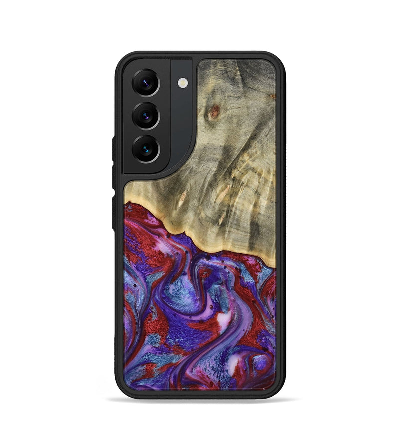 Galaxy S22 Wood Phone Case - Russ (Purple, 803443)
