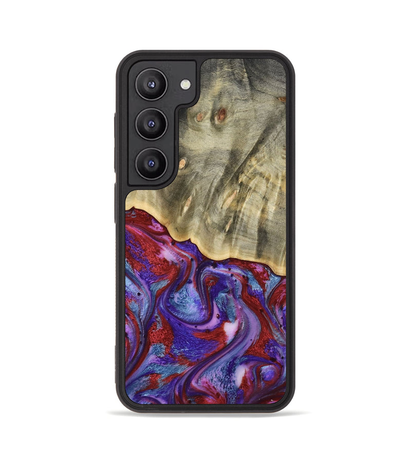 Galaxy S23 Wood Phone Case - Russ (Purple, 803443)