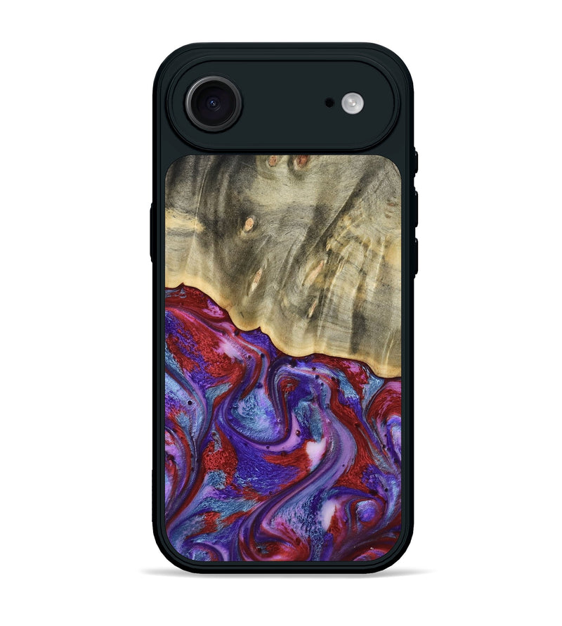 iPhone 17 Air Wood Phone Case - Russ (Purple, 803443)