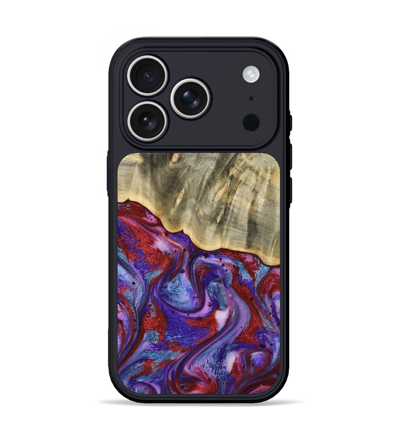 iPhone 17 Pro Wood Phone Case - Russ (Purple, 803443)