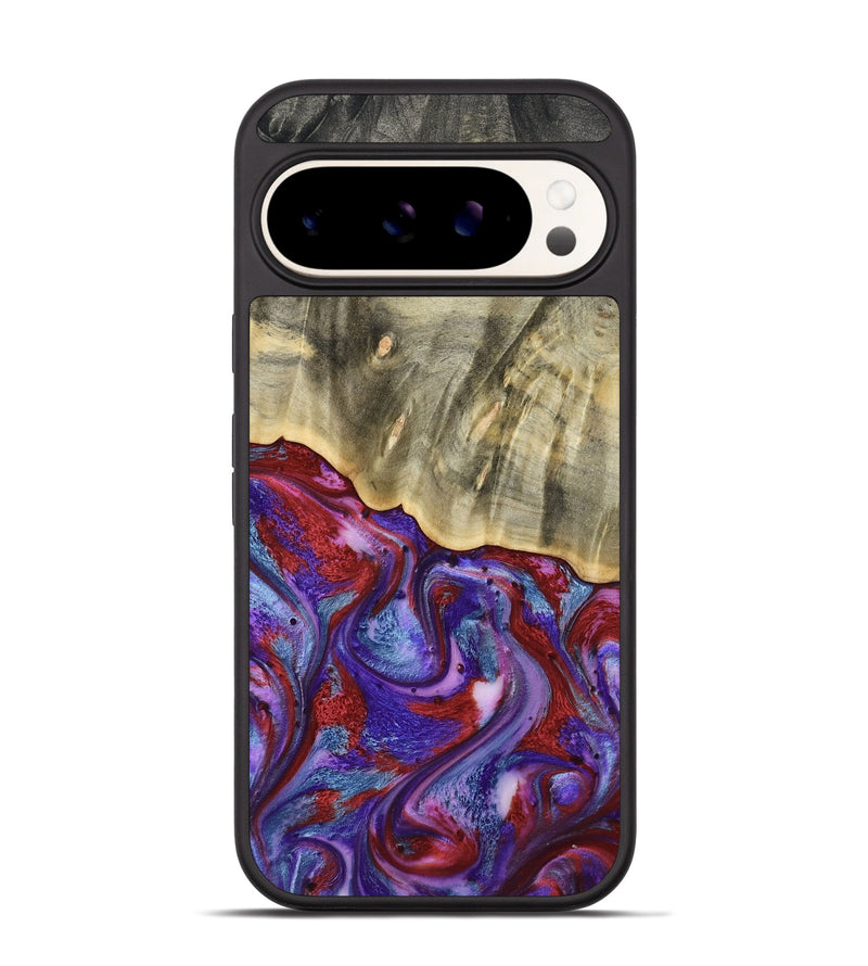 Pixel 9 Pro Wood Phone Case - Russ (Purple, 803443)