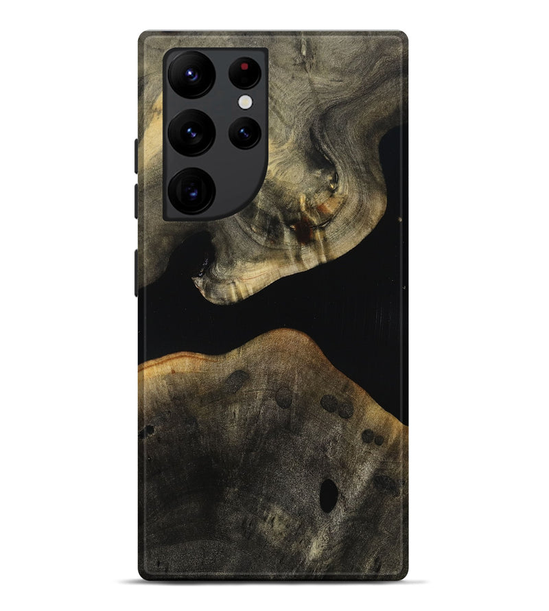 Galaxy S22 Ultra Wood Live Edge Phone Case - Harland (Wood Burl, 803530)